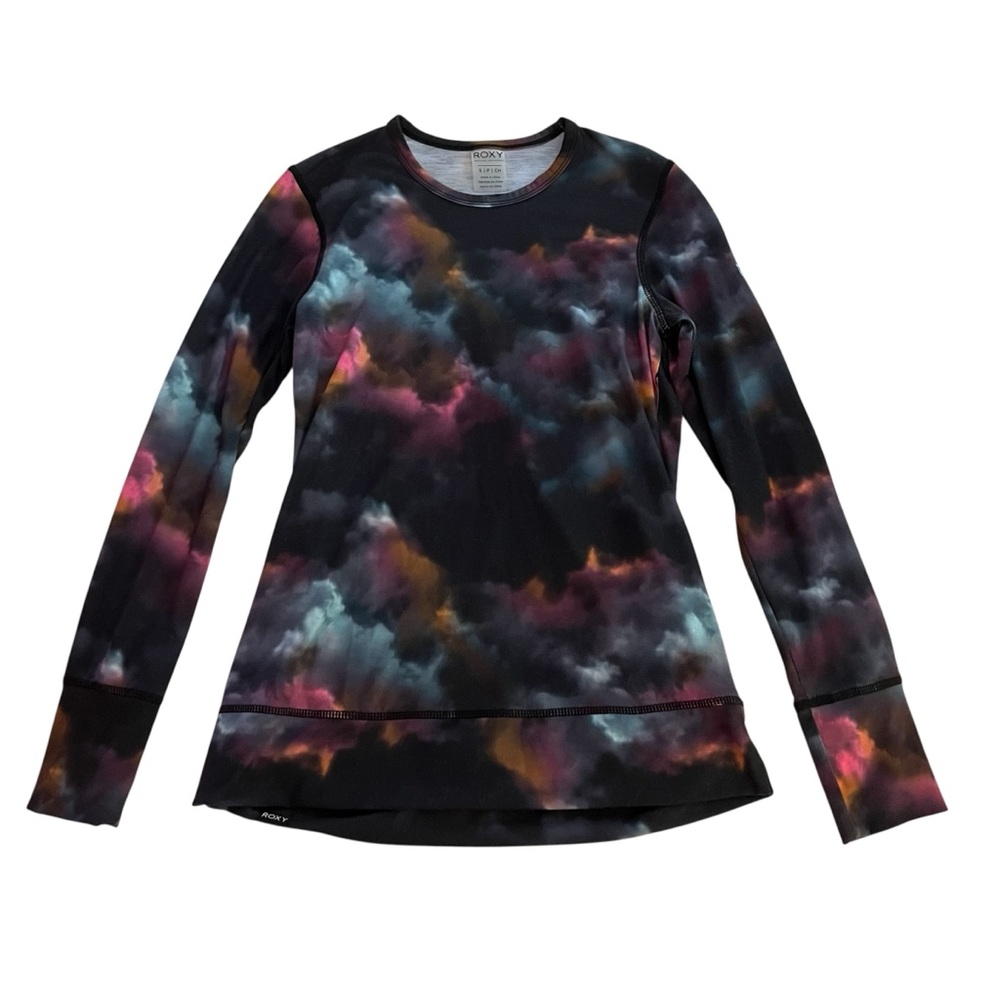 Roxy Daybreaker Multicolor Long Sleeve Base Layer Top- Size S